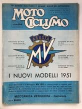 MOTO CICLISMO  1951 Aprile 21 (XXXVII No. 15)