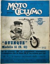 MOTO CICLISMO 1951 Luglio 14 (XXXVII No. 27)