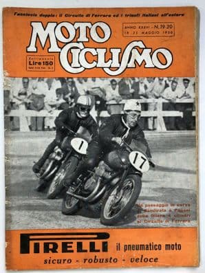MOTO CICLISMO  1951 Maggio  18-25 (XXXVII No. 19-20)
