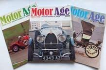 MOTOR AGE (3 volumes) Roberts 1972