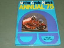 MOTOR CYCLE NEWS ANNUAL '75 (Whyte 1975)