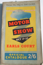 Motor Show . 41st International Motor Exhibition. Earls Court (1956)