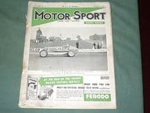 MOTOR SPORT 1937 September edition Vol XIII No.10