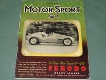 MOTOR SPORT 1952 June