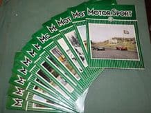 MOTOR SPORT 1962 (October issue missing)