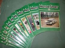 MOTOR SPORT 1967 Complete