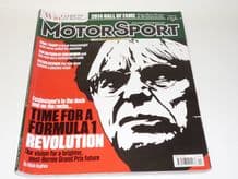 MOTOR SPORT 2014 April (F1 and Bernie, Paul Tracy, Peter Revson, F1 1970)