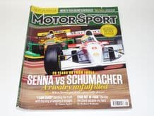MOTOR SPORT 2014 May (Senna vs Scumacher, Jim Clark, Justin Wilson, John Force)