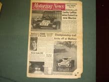 MOTORING NEWS 1975 Mar 13 Laffite wins in F2, Mallory F Atlantic & BTCC, Lyon Rally