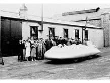 NAPIER RAILTON MOBIL SPECIAL outside Thompson & Taylors 1937