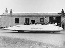 NAPIER RAILTON MOBIL SPECIAL outside Thompson & Taylors 1947