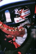 Nigel Mansell Cockpit close up BTCC Ford Mondeo 1993