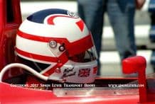 Nigel Mansell.Ferrari 641. Cockpit close-up photo. British GP 1990