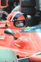 Niki Lauda cockpit Ferrari 312B3 1974.