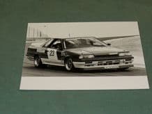 NISSAN SKYLINE Group A ETCC Percy/Grice original 1987 8x6" press release photo