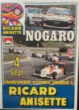 NOGARO (FR) 1983 EURO F3/ French Touring Car original POSTER
