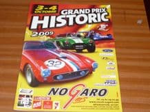NOGARO G P Historic  4 Oct 2009 programme