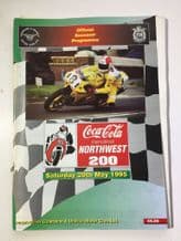 NORTH WEST 200 1995 Motorcycle Road Races. Programme