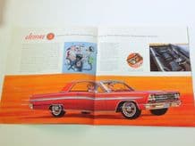 OLDSMOBILE "1963 Sports Cars by..." sales brochure.