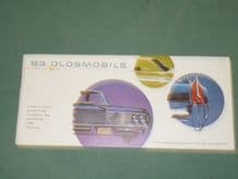 OLDSMOBILE 63 "There's Something Extra..." Small format Sales Brochure