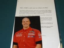 ORECA/PLAYSTATION Didier Andre 2000 Press release with photo