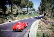 Osca MT4 1000 Rotolo-Mantia and Porsche 365B Carrera Hermann-Linge 1962 Targa Florio
