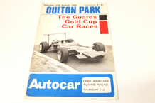 OULTON PARK 1968 Aug 17 GOLD CUP F1