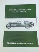 P2 Grand Prix Alfa Romeo : The (Profile Publications Number 87)