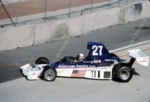 Parnelli VPJ4/2 F1 Mario Andretti 1976 Long Beach GP action photo