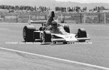 Parnelli VPJ4 F1 Mario Andretti French GP 1975 action photo