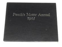 Peach's Motor Annual 1905 (1970 ed) No Jacket