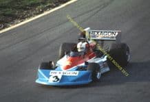 Penske PC3 Bell  Brands Shellsport 5000 October1976 5x7" photo