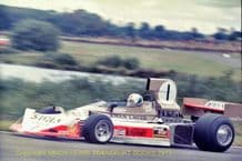 Penske PC3 Bell  Mallory Park  Shellsport Group 8  July 1977 10x7" photo