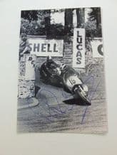 PHIL READ signed on Postcard 1965 TT
