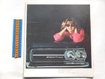 PONTIAC TEMPEST 1964 oversize brochure 16 pages