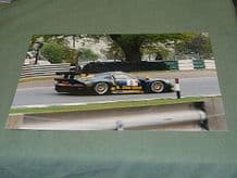 PORSCHE 911-GT1 BLUE CORAL BRDC GT Oulton c. 1999 12x8" photo (a)