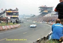 Porsche 917 Elford/Attwood at Dunlop Curve Le Mans 1969
