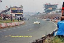 Porsche 917 Stommolen at Dunlop Curve Le Mans 1969