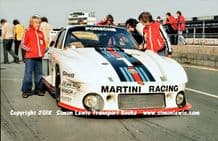 PORSCHE 935-77 Group 5. Photo. Mass/Ickx car in pit lane before Silverstone 6 Hours 1977 (c)
