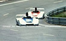 Porsche 936s Wollek/Haywood and Ickx/Redman/Barth. Photo.  Le Mans 1979