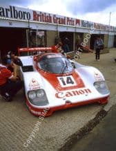 Porsche 956 Canon RLR Boutson/Lammers Silverstone 1000kms 1983