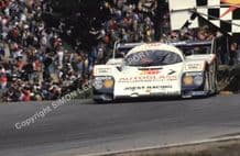 PORSCHE 962 Derek Bell and Hans Stuck Brands 1987