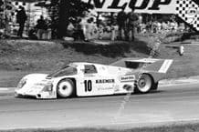 PORSCHE 962 Yokohama/Kremer, Wiedler & Nissan Brands Hatch Group C 1987 . Photo