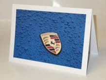 PORSCHE Badge   . Card