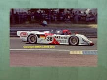 PORSCHE DAUER 962GT. Haywood/Dalmas/Baldi Le Mans 1994 10x7" (b)