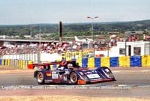 Porsche WSC-95 TWR. Alex Wurz on route to victory. 1996 Le Mans 24 hrs