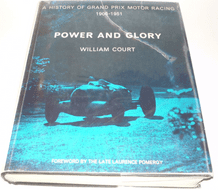 POWER AND GLORY Volume 1 1906-1951 (Court 1966 1st editionCopy Jacket)