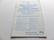 PRESCOTT HILLCLIMB 1977 April 30-May 1 National meeting