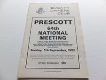 PRESCOTT HILLCLIMB 1982 September 5 National meeting