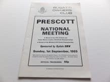 PRESCOTT HILLCLIMB 1985 September 1 National meeting